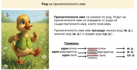 Род на прилагателното име